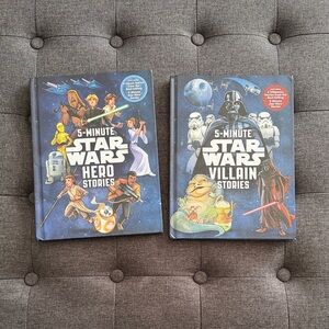 Star Wars 5-Minute Hero & Villain Stories Book Set